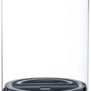 AirScape Glass Food Storage Canister - Glass Storage With US Patented Airless Inner Lid & Bamboo Top Lid - Preserves Food Freshness (Medium 7-Inch) view 3