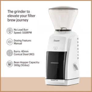 Baratza Encore Coffee Grinder ZCG485BLK, Black view 3