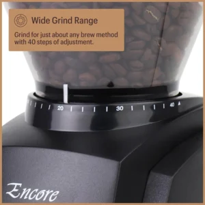 Baratza Encore Coffee Grinder ZCG485BLK, Black view 6