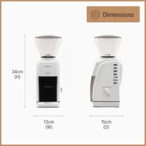 Baratza Encore Coffee Grinder ZCG485BLK, Black view 7