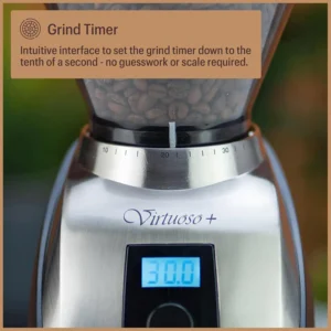 Baratza Virtuoso+ Coffee Grinder ZCG587BLK, Black view 5