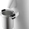 beanglass T64 Single Dose Coffee Grinder, 64mm Flat Burrs Electric Espresso Grinder (White)