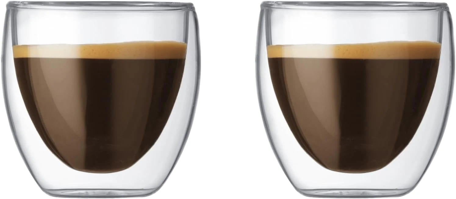 Bodum Pavina 2.5oz double-wall espresso glass