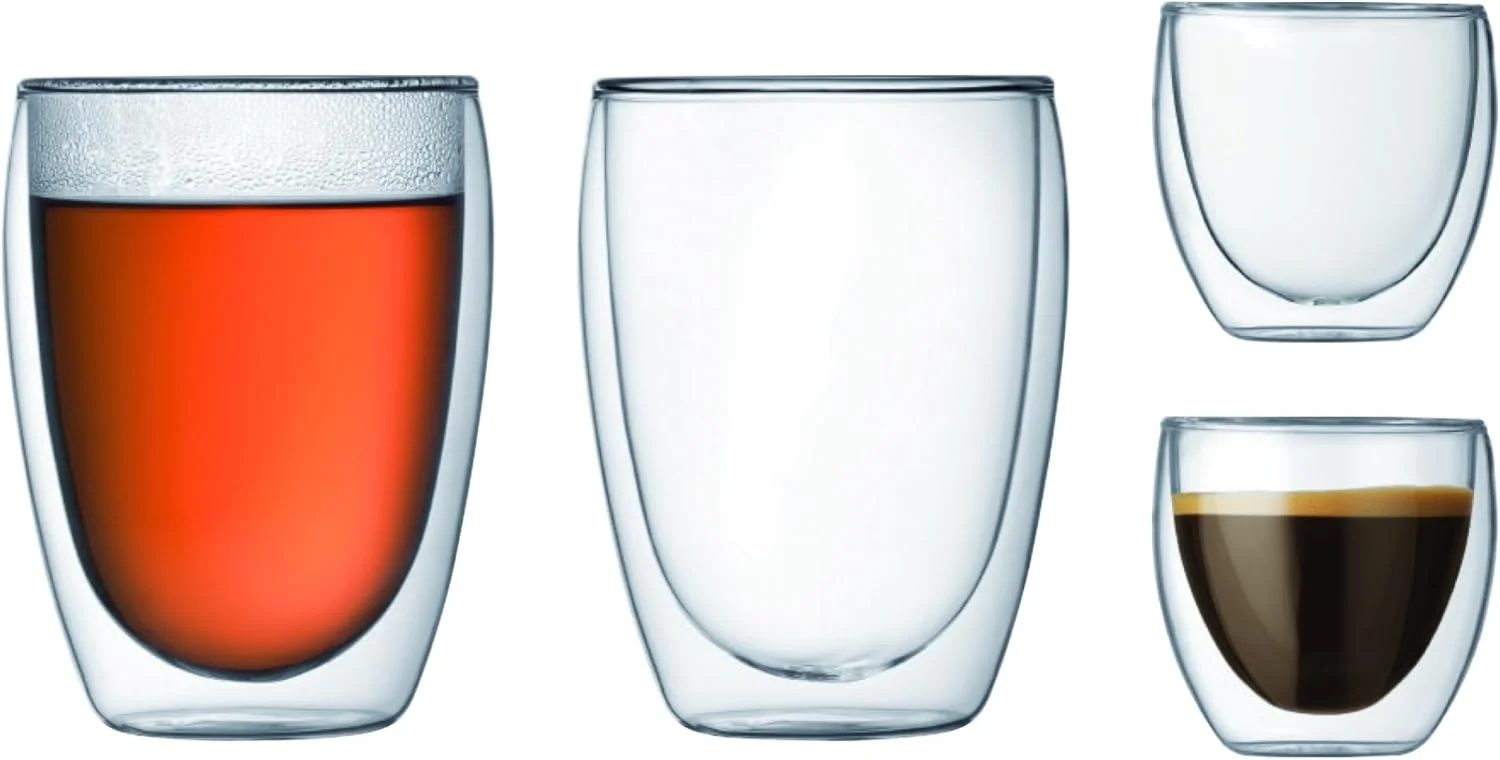 Set of 2 Bodum glasses in packaging