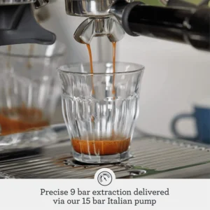 Breville Barista Express Espresso Machine BES870BTR, Black Truffle view 5