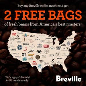 Breville Barista Express Espresso Machine BES870BTR, Black Truffle view 6