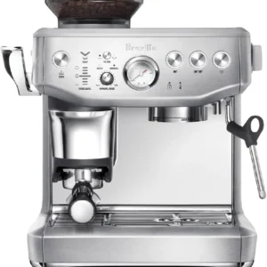 Breville Barista Express Impress Espresso Machine BES876BSS, Brushed Stainless Steel view 1