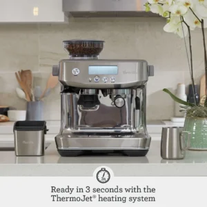 Breville Barista Pro Espresso Machine BES878BSS, Brushed Stainless Steel view 2