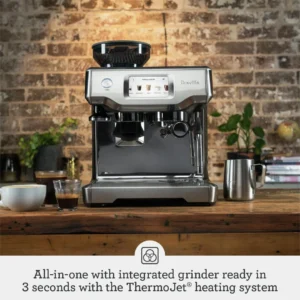 Breville Barista Touch Espresso Machine BES880BSS, Brushed Stainless Steel view 2