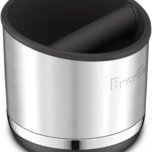 Breville BEA501BSS Knock Box 10 Espresso Machine Accessory, 10 Puck Capacity, Brushed Stainless Steel view 2