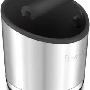 Breville BEA502BSS Knock Box 20 Espresso Machine Accessory, 20 Puck Capacity, Brushed Stainless Steel view 3