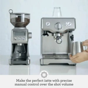Breville Duo Temp Pro Espresso Machine BES810BSS, Brushed Stainless Steel view 2