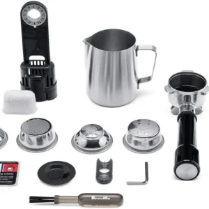 Breville Duo Temp Pro Espresso Machine BES810BSS, Brushed Stainless Steel view 7