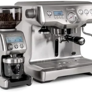Breville Dynamic Duo Dual Boiler Espresso Machine and Smart Grinder Pro Package, Stainless Steel - BEP920BSS view 6