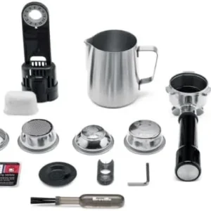 Breville Dynamic Duo Dual Boiler Espresso Machine and Smart Grinder Pro Package, Stainless Steel - BEP920BSS