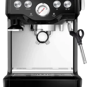 Breville Infuser Espresso Machine BES840XL, 10.25 x 12.5 x 13.25 Inches, Black Sesame view 1