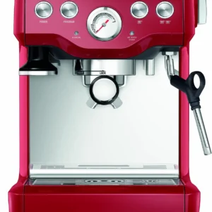 Breville Infuser Espresso Machine BES840XL, 10.25 x 12.5 x 13.25 Inches, Black Sesame