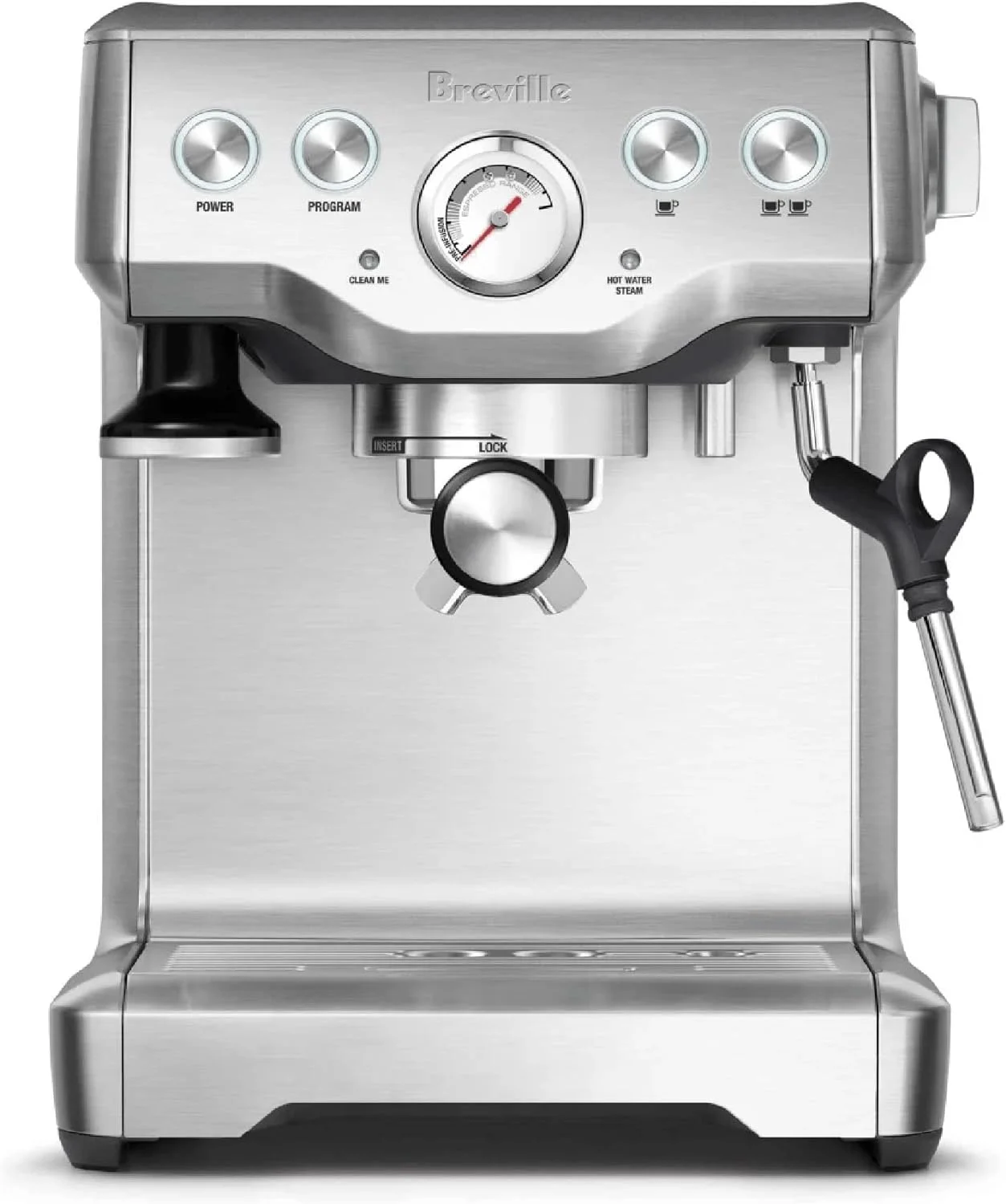 Breville Infuser Espresso Machine in brushed stainless steel