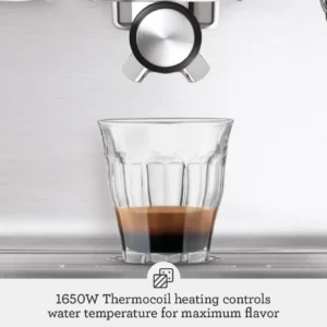 Breville Infuser Espresso Machine BES840XL, Brushed Stainless Steel view 5