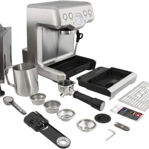 Breville Infuser Espresso Machine BES840XL, Brushed Stainless Steel view 7