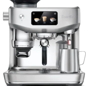 Breville Oracle Jet Espresso Machine, Brushed Stainless Steel view 1