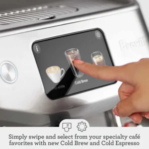 Breville Oracle Jet Espresso Machine, Brushed Stainless Steel view 4