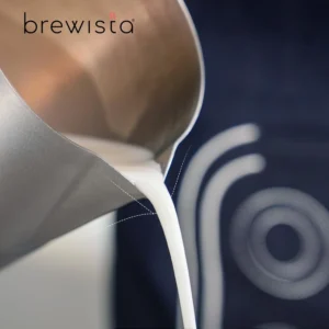 Brewista Precision Milk Frothing Pitcher, Steaming Jug, Coffee, Espresso Machine Accessories for Barista, Latte Art, Cappuccino, Stainless Steel Cup, 24 oz/720 ml, Matte Black view 4