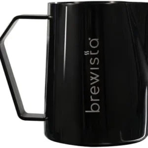 Brewista Precision Milk Frothing Pitcher, Steaming Jug, Coffee, Espresso Machine Accessories for Barista, Latte Art, Cappuccino, Stainless Steel Cup, 24 oz/720 ml, Matte Black view 6
