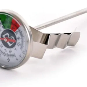Brewista Short Frothing Thermometer-5-Inch with Clip , 5-Inch, Stainless Steel view 1