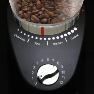 Capresso Infinity Plus Conical Burr Grinder, Black view 7