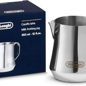 De'Longhi DLSC060 Milk Frothing Jug, 12 oz, Stainless Steel view 5