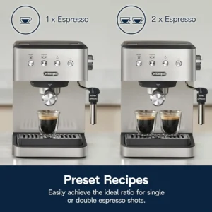 De'Longhi EM400M Classic Espresso Machine, Stainless Steel view 4