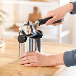 De'Longhi Knock Box for Coffee & Espresso Grounds, Easy & Mess-Free Disposal of Coffee Puck, Removable Bar and Non-Slip Base, Dishwasher Safe, Stainless Steel, 4-inch diameter,Silver view 4