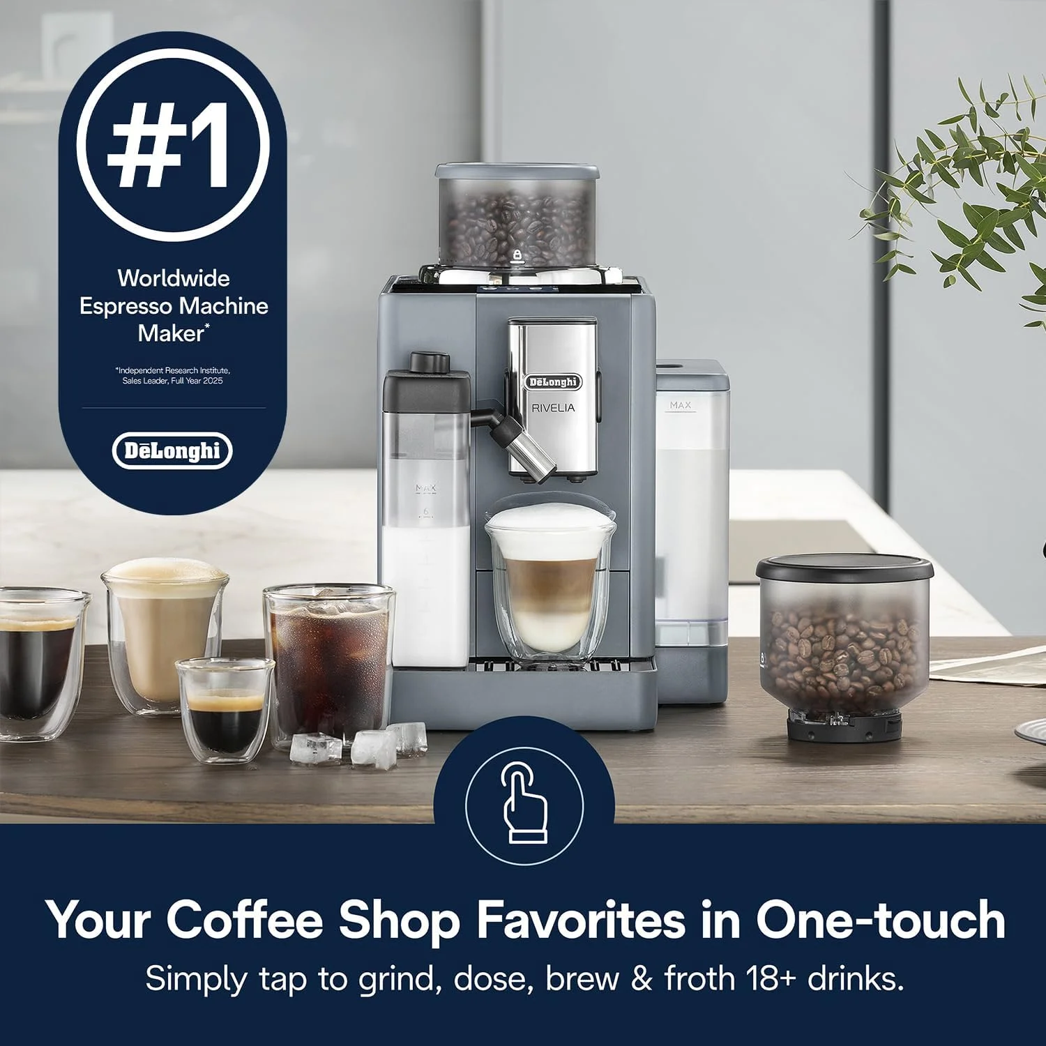 De'Longhi LatteCrema milk frothing system