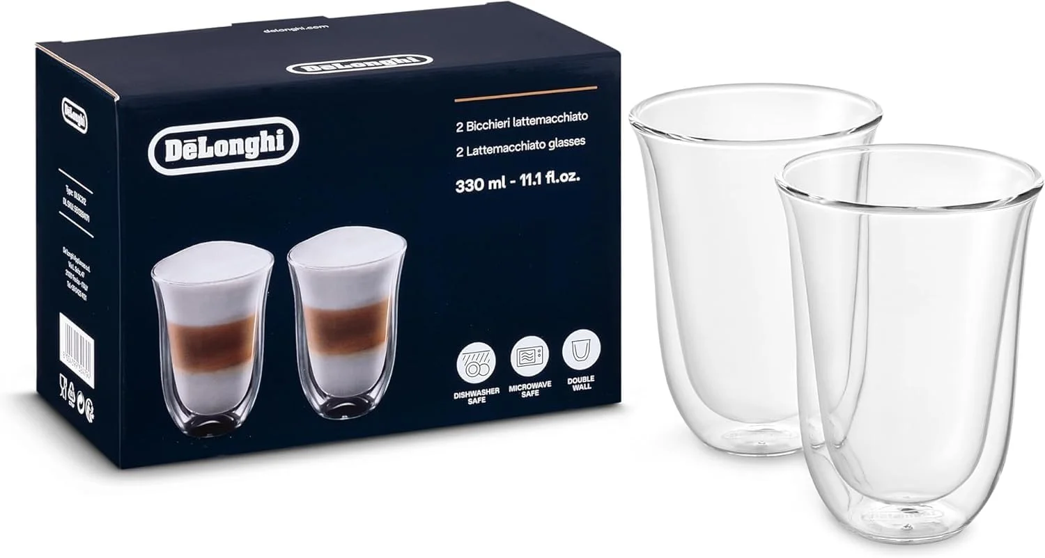 Thermal insulation diagram of DeLonghi glasses