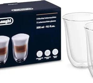 DeLonghi 3oz Espresso Double Wall Thermal Glasses, Set of 2 view 7