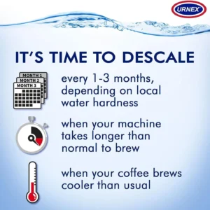 Descaling Powder Solution - 4 Uses - Activated Scale Remover for use with Keurig 1.0/2.0, Home Coffee and Espresso Machines, Kettles, Garment Steamers view 2