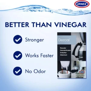 Descaling Powder Solution - 4 Uses - Activated Scale Remover for use with Keurig 1.0/2.0, Home Coffee and Espresso Machines, Kettles, Garment Steamers view 5