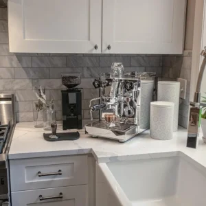 Diletta Bello Espresso Machine | Heat Exchanger | E61 | Manual Control | 3 Liter | Made In Italy | (Stainless Steel) view 7