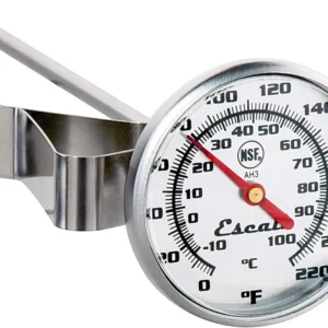 Escali AHB1 Instant Read Large 1.75-inches Dial Beverage Thermometer Liquid, Milk, Coffee, Tea, Stainless Steel Hands-Free Kitchen Thermometer NSF Certified Commercial view 6