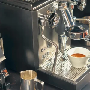 Eureka Mignon Silenzio Espresso Grinder | Silent Technology | Stepless | Timed Dosing | (Chrome, 55mm) view 5