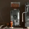 Eureka Mignon Silenzio Espresso Grinder | Silent Technology | Stepless | Timed Dosing | (Chrome, 55mm)