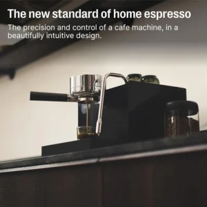 Fellow Espresso Series 1 – Home Espresso Machine – Heats in Under 2 Minutes, Precise Temperature Control, Pressure Profiling, Built-In Guidance, Assisted Milk Steaming, Matte Black view 5