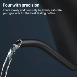 Fellow Stagg EKG Pro Electric Gooseneck Kettle – Precise Temperature Control, Quick Heating, Brew Timer, Scheduling, Stainless Steel, Pour-Over Coffee - 0.9L, Matte Black view 7