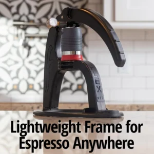 Flair The NEO Flex with Carrying Case: UPDATED Direct Lever Manual Espresso Maker for Beginners and Travel - Pressure Gauge for 9 BAR Brewing Included view 3