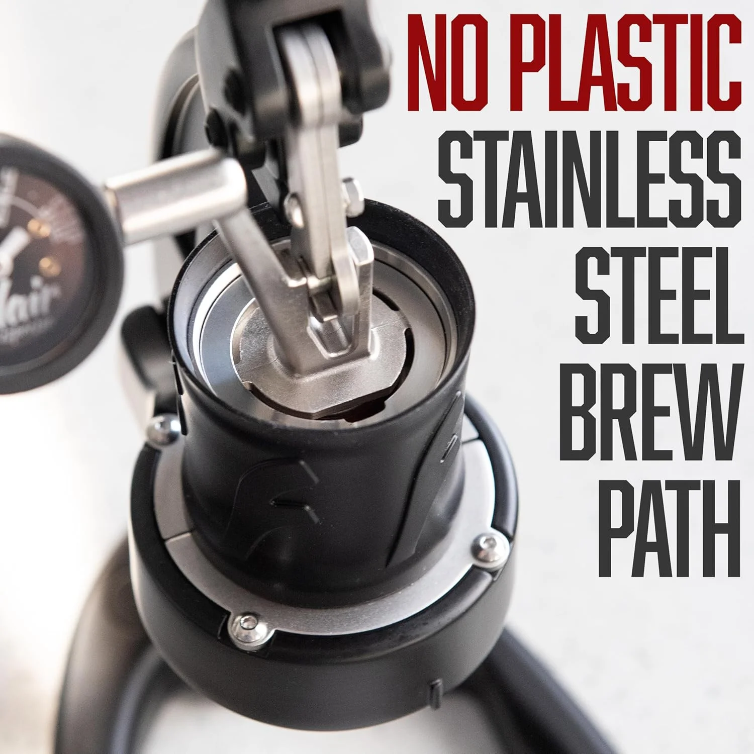 Bottomless portafilter extraction