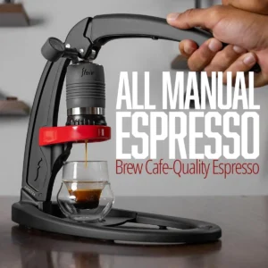 Flair UPDATED Espresso Maker - Classic: All manual lever espresso maker for the home - Pressure gauge and two portafilters included view 2