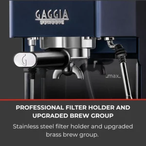 Gaggia RI9380/50 Classic Evo Pro Espresso Machine, Classic Blue, Small view 4