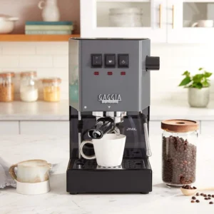 Gaggia RI9380/51 Classic Evo Pro Espresso Machine, Industrial Grey, Small view 2