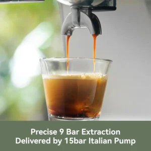 Gevi EzBru 1000 58mm Commercial Espresso Machine | PID & NTC Temp Control, 4 Adjustable Shot/Temp, Powerful Steam Wand & Barista Kit for Home & Café